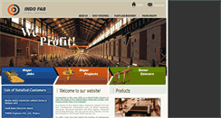 Desktop Screenshot of indofab.net